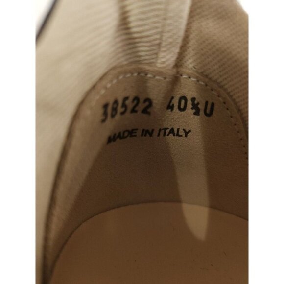 Rick Owens DRKSHDW License Plate Strobe Low Sneaks Black Size 40.5 M7.5 W10.5 - Picture 14 of 16